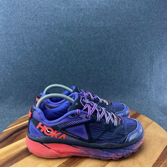 Hoka One One Shoes - Hoka One One Womens Challenger ATR 3 Trail Running Shoes Purple 1014762 8.5